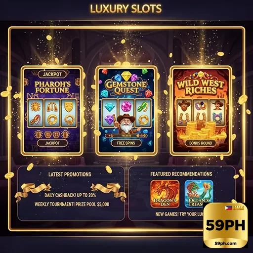 59ph luxury slots promotions